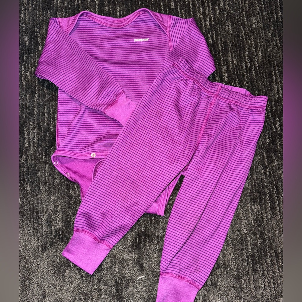 Patagonia Purple Knit Fabric